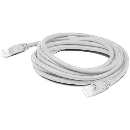 ADD-ON 0.5Ft Rj-45 M/M White Cat6A Patch Cbl ADD-0-5FCAT6A-WE